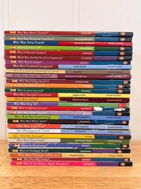Lot of 29 Who HQ Series Childrens Nonfiction Books